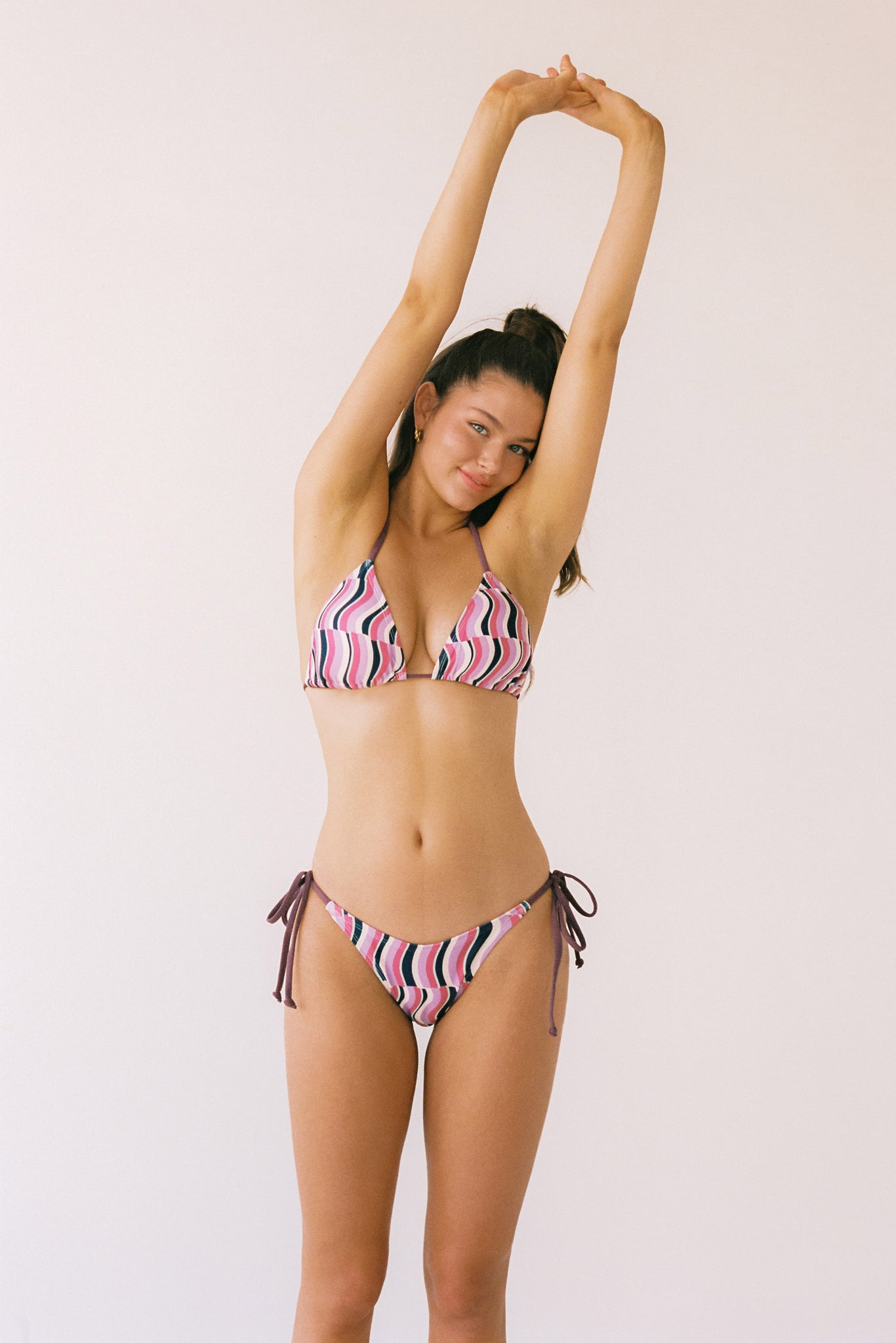 Esme Triangle Side Tie Bikini Set